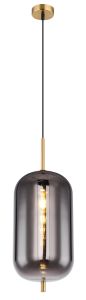 Riippuvalaisin Globo Blacky I 1-os messinki Ø 22 cm