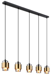 Riippuvalaisin Globo Milley 5-os musta/messinki 105 cm