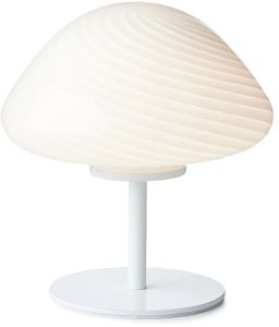 Pöytävalaisin Halo Design Mini Mush opaali Opaali