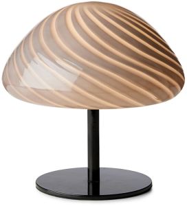 Pöytävalaisin Halo Design Mini Mush opaali Harmaa