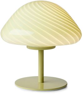 Pöytävalaisin Halo Design Mini Mush opaali Olive