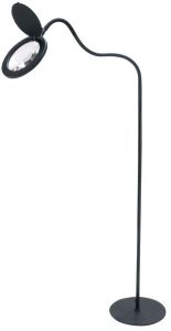 Lattiavalaisin Halo Design Magni musta 130 cm