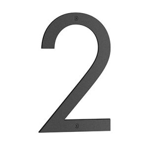 NORDIC Talonumero Beslagsboden numero 2 Musta