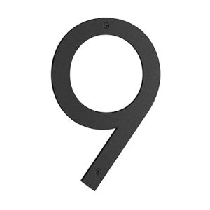 NORDIC Talonumero Beslagsboden numero 9 Musta