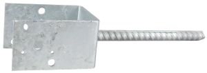 U-pilarikenkä Essve 100 x 70 x 112,5 x 4 / 200 mm
