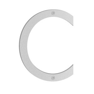 Talokirjain Beslagsboden kirjain C Harmaa