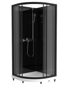 Suihkukaappi Stocksund Suka 9 hanalla 90 x 90 x 200 cm