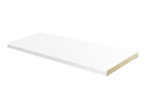 Kynnys Maler MDF sileä MR laminaatti valkoinen 9 x 92/29 M8
