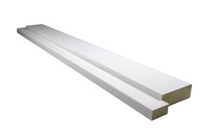 Kynnys Maler MDF kyntteellinen laminaatti valkoinen 22 x 92/29 M9