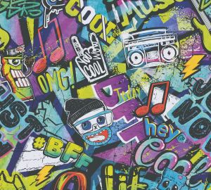 Kuitutapetti A.S. Creation Lilly &amp; Luis Cool 77142-1