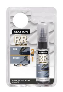 Maalikynä Maston RR Touch-up 2in1 12 ml Valkoinen