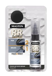 Maalikynä Maston RR Touch-up 2in1 12 ml Musta