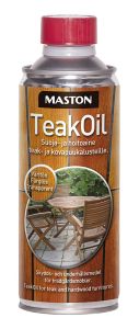 Teak Oil Maston väritön 450 ml