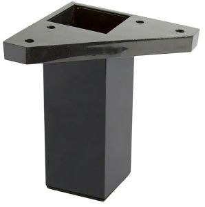Kalustejalka REI musta 40 x 40 x 100 mm