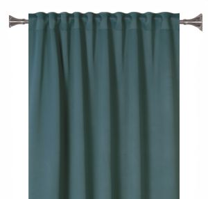 Verho Eclipse harmaa 140 x 260 cm Tummanvihreä
