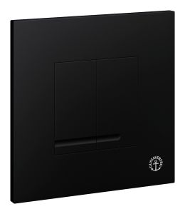 Huuhtelupainike Gustavsberg Triomont XS mattamusta 16 x 16 cm