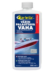 Värin palauttava vaha Star brite 500 ml