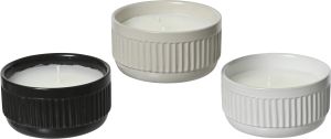 Puutarhakynttilä Citronella kulhossa 12 x 6 cm lajitelma