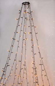 LED-valoverho Eglo Ø 7 x 200 cm IP44