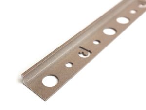 Laattapäätelista Dione 10 mm Mud  Rustic 250 cm