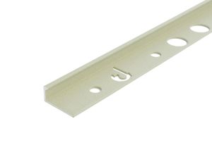 Laattapäätelista Dione 8 mm White Sand Rustic 250 cm