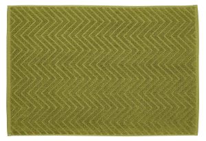 Kylpyhuonematto Diaqua Chevron 50 x 70 cm, useita värivaihtoehtoja Olive