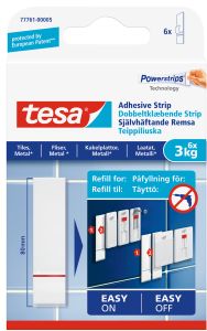 Teippiliuska laatoille Tesa 6 kpl