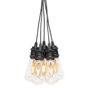 Valosarja Konstsmide Pergola aloitussarja E27 IP44 10-os
