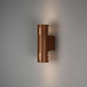 Ulkoseinävalaisin Konstmide Cuneo ruostemaalattu E27 IP54