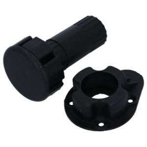 Kalustejalka Suki säädettävä 80 mm musta