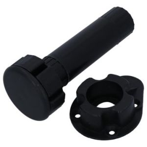 Kalustejalka Suki säädettävä 120 mm musta