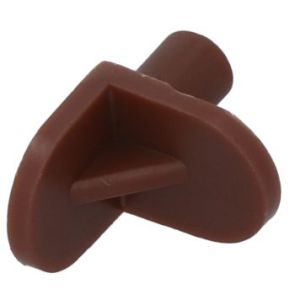 Hyllykannake Suki 5 mm ruskea muovi