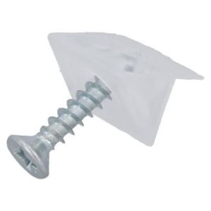 Kalustekulma suki 15 x 10 mm valkoinen