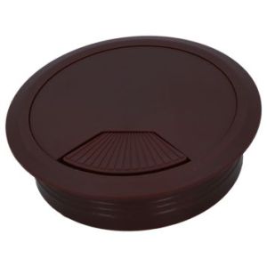 Kaapeliläpivienti Suki 80 mm ruskea