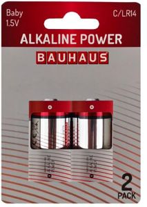 Alkaliparisto BAUHAUS Baby C/LR14 2 kpl/pkt