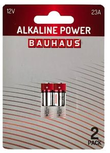 Alkaliparisto BAUHAUS 23A 2 kpl/pkt