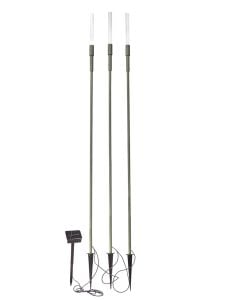 Solarvalaisin Luxform Ronda vihreä 3 lm 3 kpl