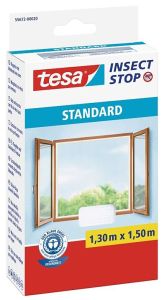 Hyönteisverkko ikkunaan Tesa Standard 130 x 150 cm Valkoinen