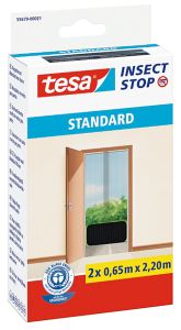 Hyönteisverkko Tesa oveen Standard 120 x 220 cm Musta