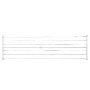 Säädettävä kuivausteline Sini valkoinen 135–235 cm