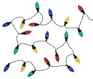 Valosarja Airam Tellu ajastimella 20 x LED 1,9 m