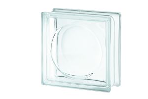 Lasitiili Alpha 19 x 19 x 8 cm väritön