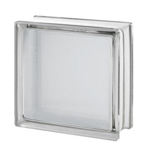 Lasitiili Arctic sileä 19 x 19 x 8 cm väritön kuvioitu