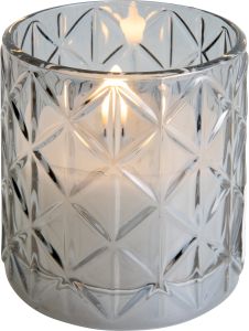 LED-kynttilä Airam Domino lasilyhty