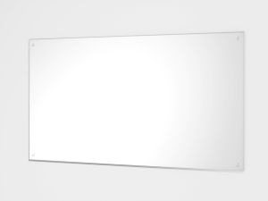 Lasilevy Fibo valkoinen karkaistu 6 x 450 x 900 mm