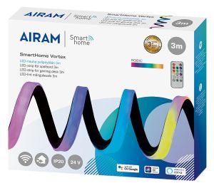 LED-valonauha Airam SmartHome Vortex RGBIC 3 m