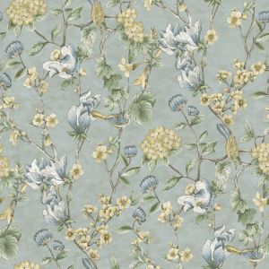 Kuitutapetti The Lost Garden Nightingale Blue 91623