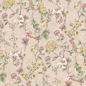 Kuitutapetti The Lost Garden Nightingale Pink 91621