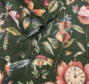 Kuitutapetti Tales of the Manor Elysium Green 91941