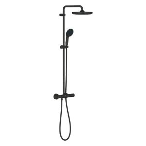 Sadesuihkusetti Grohe Vitalio Start System 250 mattamusta